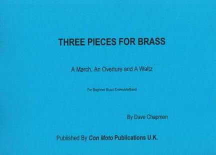 Three Pieces for Brass, score only