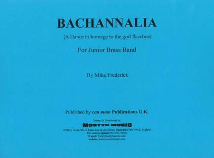 Bachannalia, score only