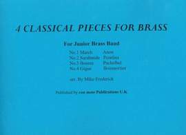 Four Classical Pieces for Brass, score only