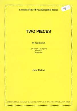 Two Pieces for Brass Quartet, set