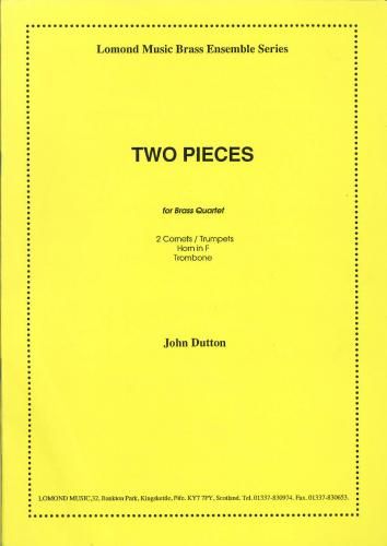 Two Pieces for Brass Quartet, score only