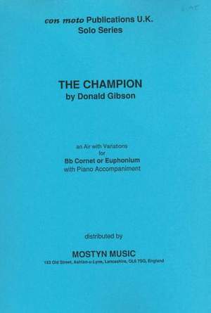 The Champion, solo with piano