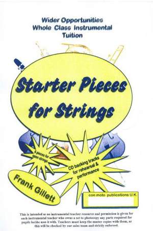 Starter Pieces for Strings, score only