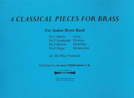 Four Classical Pieces for Brass, set