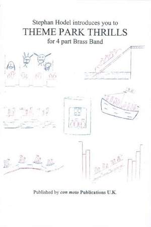 Theme Park Thrills, brass band score only