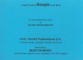 A Little Touch of Boogie in the Write, score only