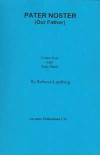 Pater Noster (Our Father), Bb Cornet solo with brass band, score only
