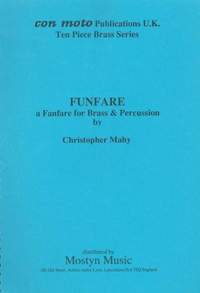 Funfare, a Fanfare for Ten Piece Brass, score only