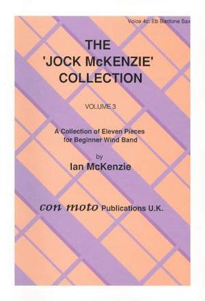 Jock McKenzie Collection Volume 3, wind band, part 4c, Eb Baritone Sax