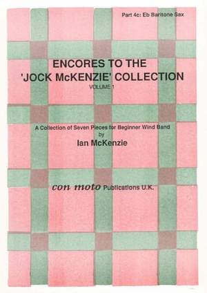Encores to Jock McKenzie Collection Volume 1, wind band, part 4c, Eb Baritone Saxophone