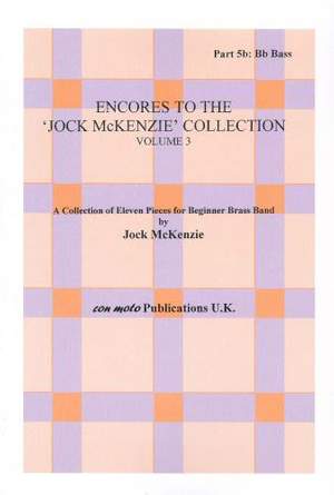 Encores to Jock McKenzie Collection Volume 1, brass band, part 5b, Bb Bass