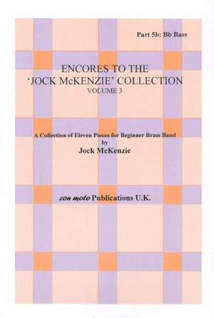 Encores to Jock McKenzie Collection Volume 1, brass band, part 5b, Bb Bass