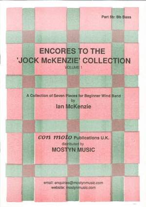 Encores to Jock McKenzie Collection Volume 1, wind band, part 5b, Bb Bass