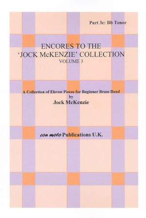 Encores to Jock McKenzie Collection Volume 3, brass band, part 3c, Bb Tenor