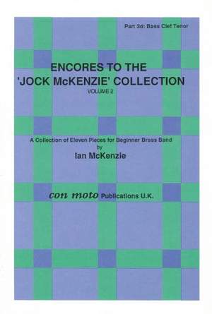 Encores to Jock McKenzie Collection Volume 2, brass band, part 3d, Bass Clef Tenor