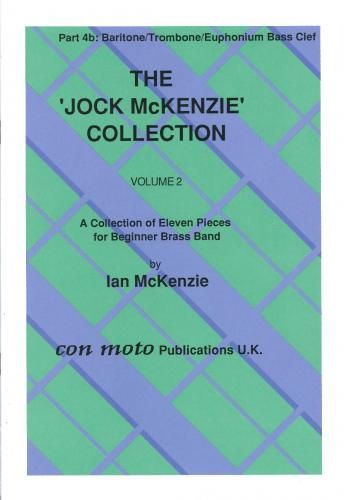 Jock McKenzie Collection Volume 2, brass band, part 4b, bass clef Baritone/