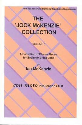 Jock McKenzie Collection Volume 3, brass band, part 4b, bass clef Baritone/
