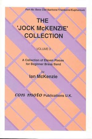 Jock McKenzie Collection Volume 3, brass band, part 4b, bass clef Baritone/