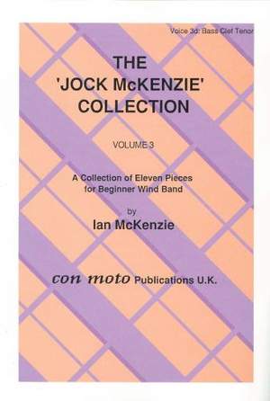 Jock McKenzie Collection Volume 3, wind band, part 3d, Bass Clef Tenor
