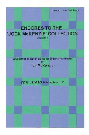 Encores to Jock McKenzie Collection Volume 2, wind band, part 3d, Bass Clef Tenor