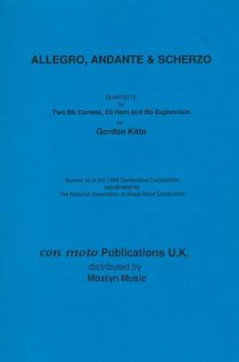 Allegro, Andante & Scherzo, score only