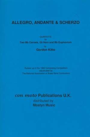 Allegro, Andante & Scherzo, score only
