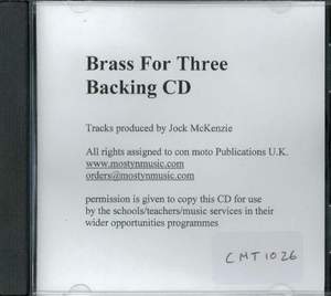 Brass for Three Replacement CD