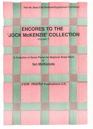 Encores to Jock McKenzie Collection Volume 1, brass band, part 4b, Bass Clef Baritone/Euphonium/Trombone