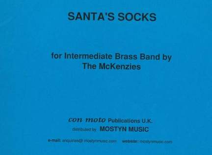 Santa's Socks, score only