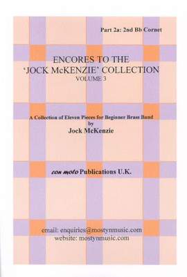 Encores to Jock McKenzie Collection Volume 3, brass band, part 2a, 2nd Bb Cornet