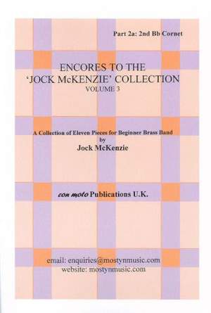 Encores to Jock McKenzie Collection Volume 3, brass band, part 2a, 2nd Bb Cornet