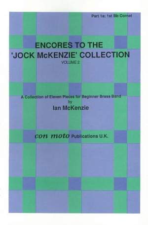 Encores to Jock McKenzie Collection Volume 2, brass band, part 1a, 1st Bb Cornet