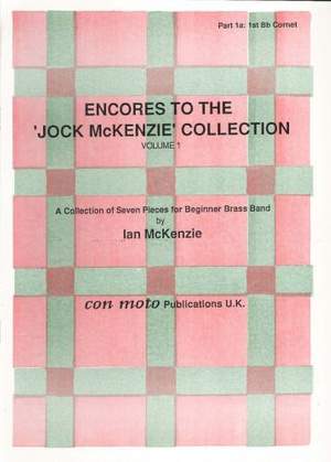 Encores to Jock McKenzie Collection Volume 1, brass band, part 1a, 1st Bb Cornet