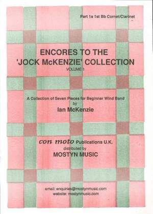 Encores to Jock McKenzie Collection Volume 1, wind band, part 1a, 1st Bb Cornet/Clarinet