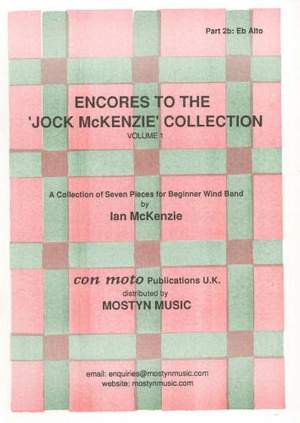 Encores to Jock McKenzie Collection Volume 1, wind band, part 2b, Eb Alto