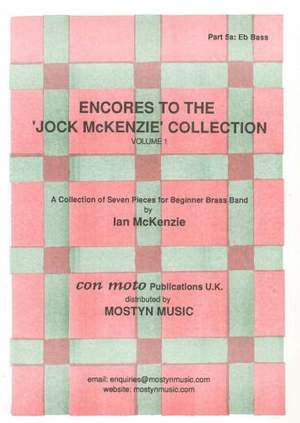 Encores to Jock McKenzie Collection Volume 1, brass band, part 5a, Eb Bass