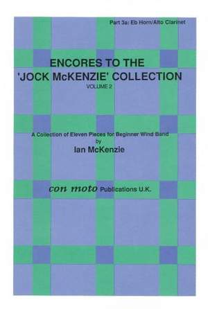 Encores to Jock McKenzie Collection Volume 2, wind band, part 3a, Eb Horn