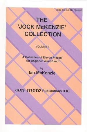 Jock McKenzie Collection Volume 3, wind band, part 3e, 3rd Bb Clarinet