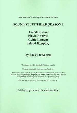 Sound Stuff Third Season 1, score only