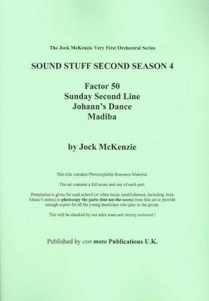Sound Stuff Second Season 4, score only