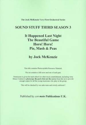 Sound Stuff Third Season 3, score only