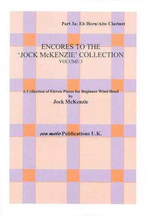 Encores to Jock McKenzie Collection Volume 3, wind band, part 3a, Eb Horn