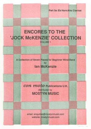Encores to Jock McKenzie Collection Volume 1, wind band, part 3a, Eb Horn