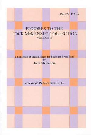 Encores to Jock McKenzie Collection Volume 3, brass band, part 2c, F Alto