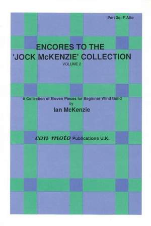 Encores to Jock McKenzie Collection Volume 2, wind band, part 2c, F Alto