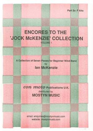 Encores to Jock McKenzie Collection Volume 1, wind band, part 2c, F Alto