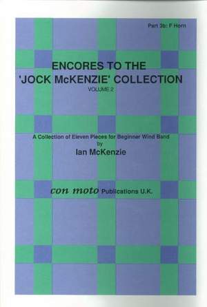 Encores to Jock McKenzie Collection Volume 2, wind band, part 3b, F Horn