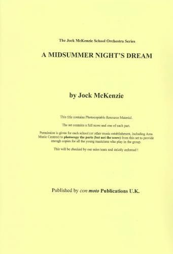 A Midsummer Night's Dream, score only
