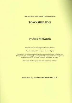 Township Jive, score only