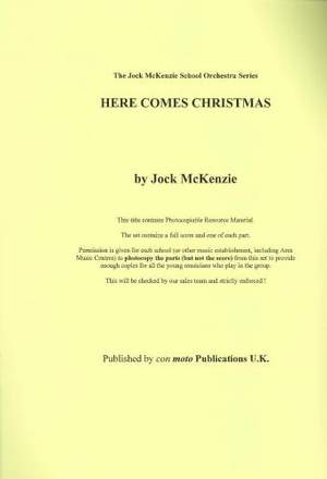 Here Comes Christmas, score only